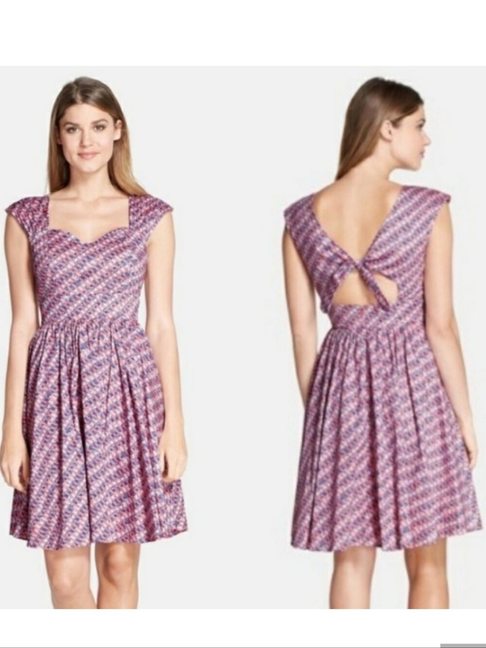 Plenty by Tracy Reese Emmi Tie-Back Dress Sz 4